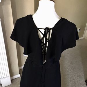Lulu's Dresses - Lulu’s Tenderly Tangled Black Lace-up Dress Lulu's Dresses - Lulu’s Tenderly Tangled Black Lace-up Dress